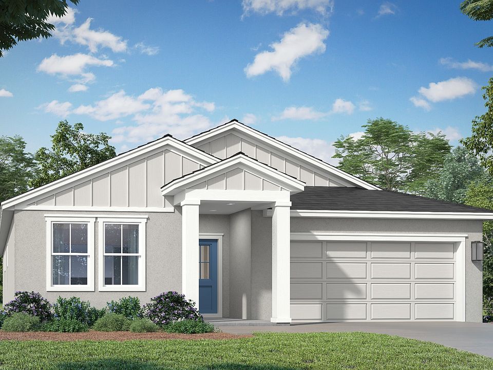 Castaway Farmhouse Elevation by DRB Homes