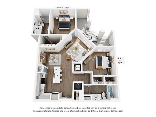 Floor plan B2 - BCIII