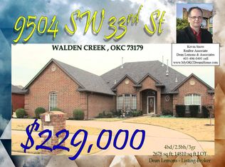 9504 SW 33rd St, Oklahoma City, OK 73179