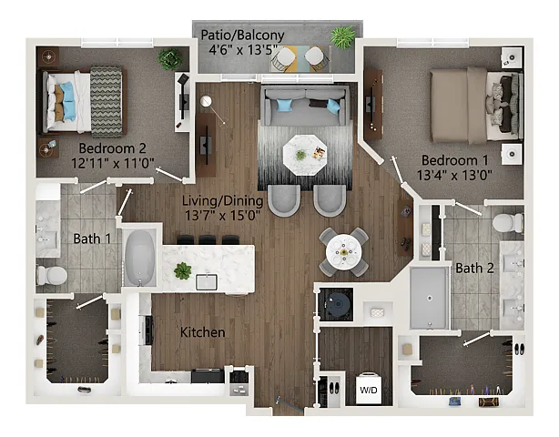 Floor plan B3