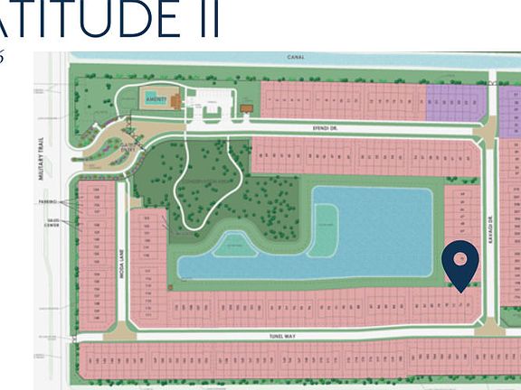 Latitude II Homesite 07626 Map