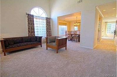 Living room and dining room view from entrance