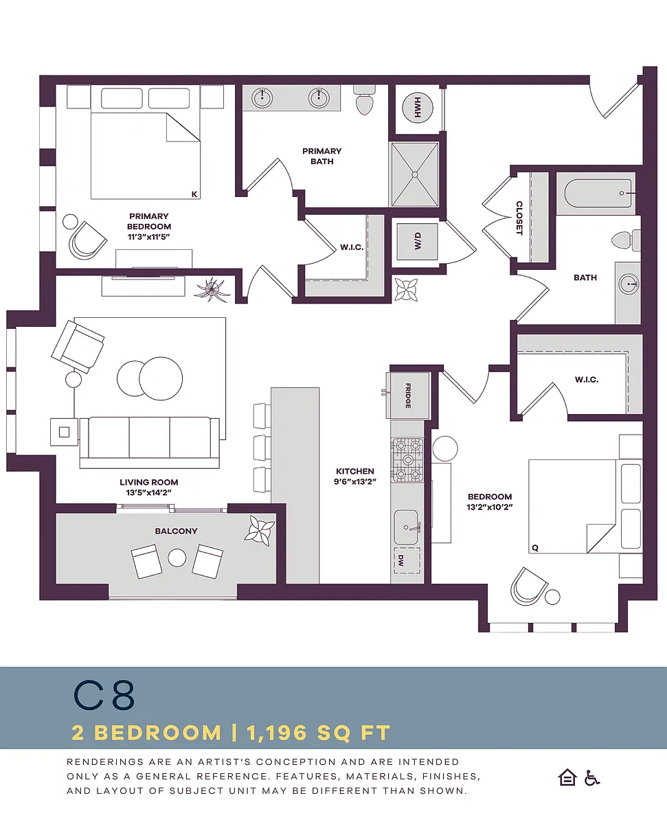 Floor plan C8