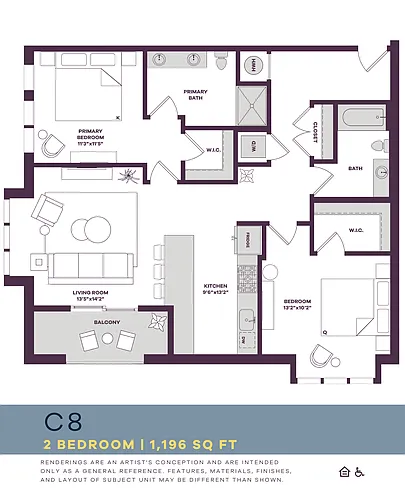 Floor plan C8