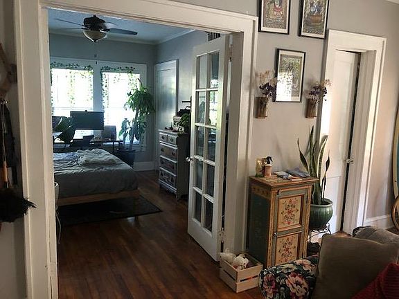 French Doors leading to the Bedroom