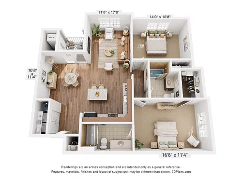 Floor plan Cedar