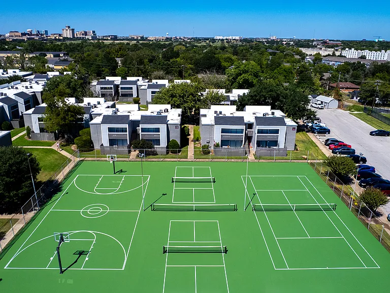 Basketball, Pickleball, and Tennis courts