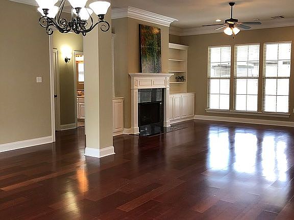 Open living / dining room