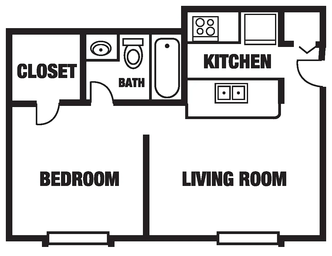 Floor plan Junior Venus