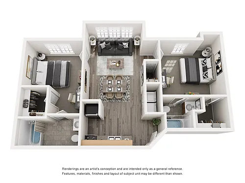 Floor plan Crestone Classic
