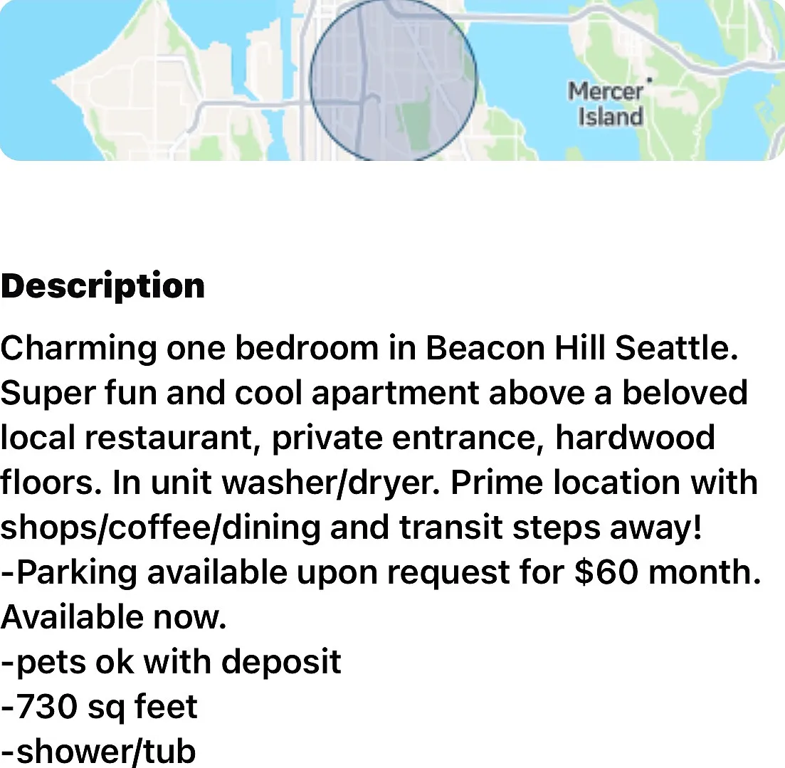 1 bed, 730 sqft, $1,650 — Photo 1