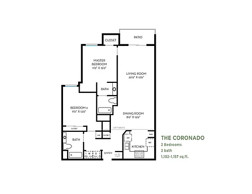 Floor plan Coronado