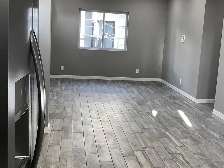 Open and modern floorplan.