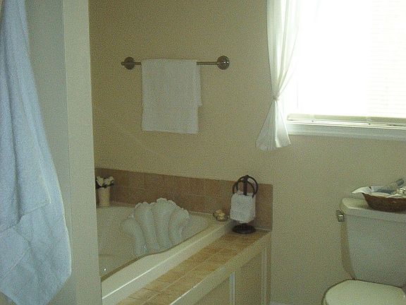 Master bath - spa tub!