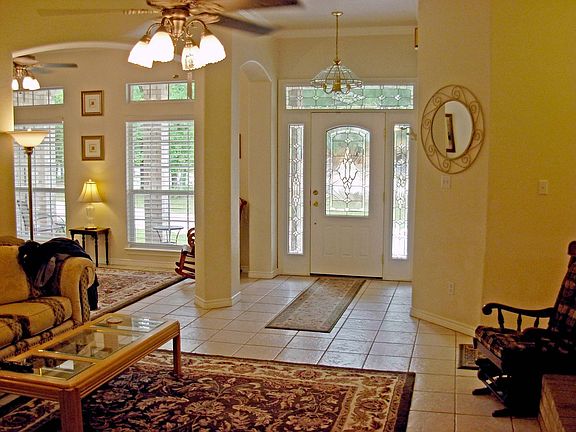 Entry way and living area
