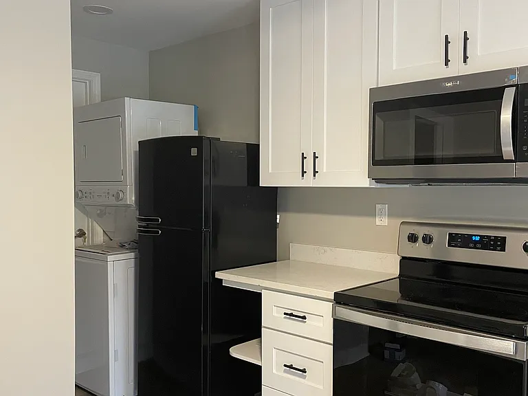 Washer and dryer in unit