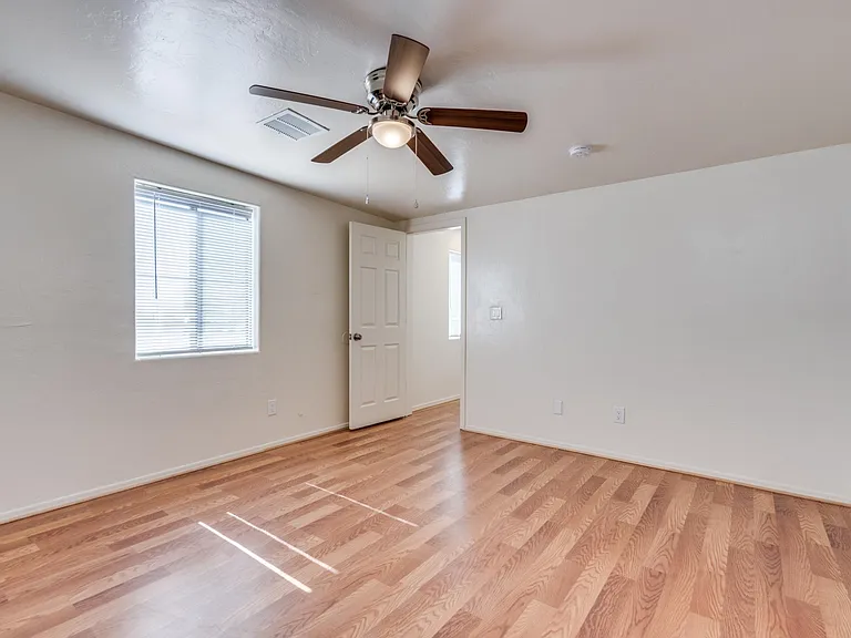 Master Bedroom with ceiling fan