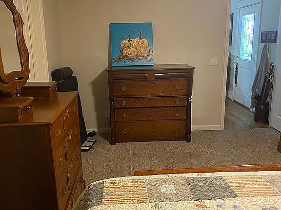 looking back to living room