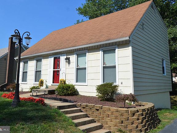Lovely flower garden and hardscape
