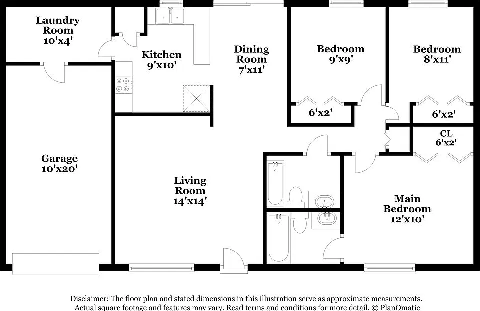 3 bed, 2.0 bath, 1191 sqft, $1,850 — Photo 2