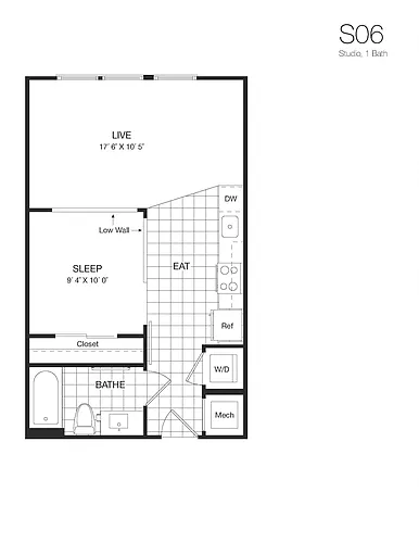 Floor plan Lotus-S06