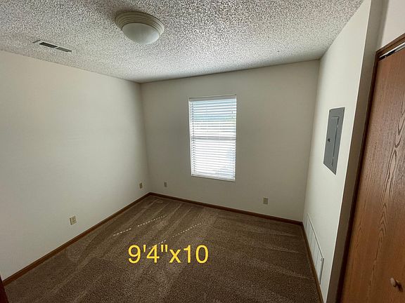 Bedroom-1 with washer/dryer hookups in closet