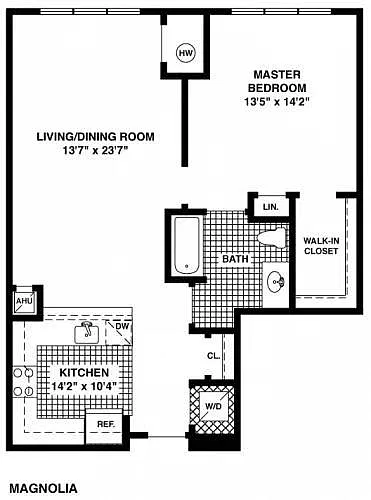 Floor plan Magnolia