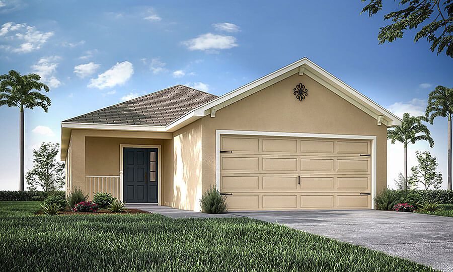 Move in ready, new construction home in Haines City