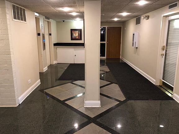 Elevators on left, fitness on right