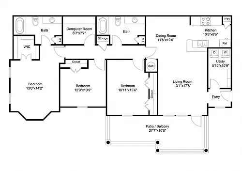 Floor plan C1