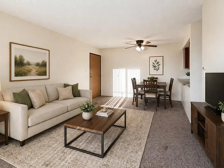 Furnished Living Room