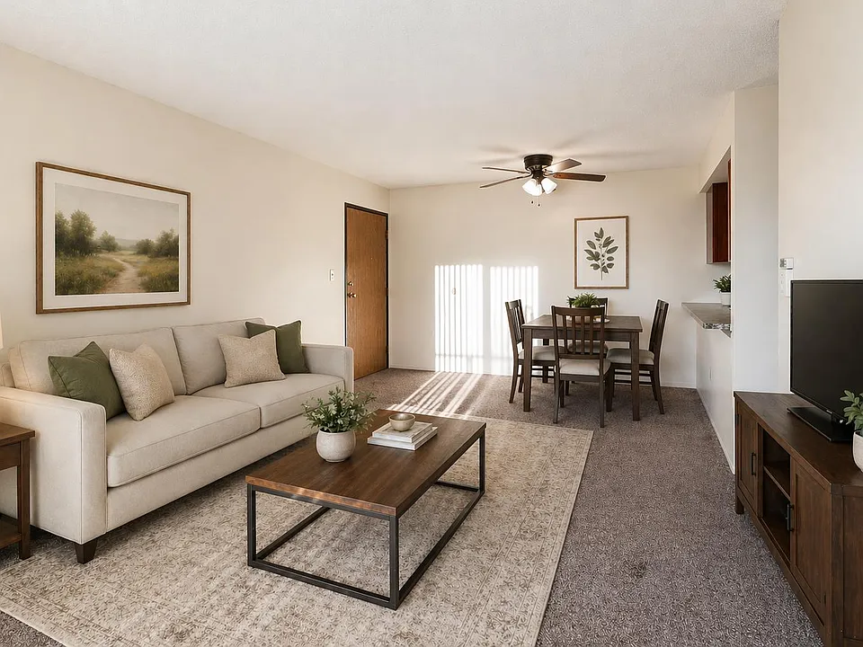 Furnished Living Room