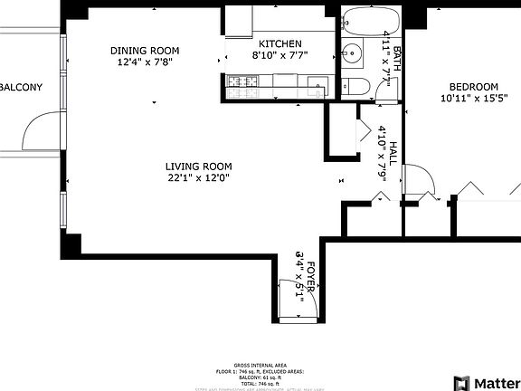 2nd image of 1470 1st Ave APT 11C