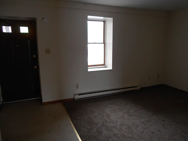 Front Door & Living Room