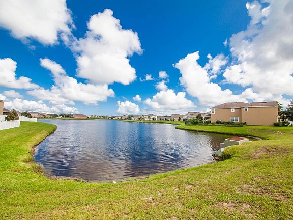 Lake Overlooking the House