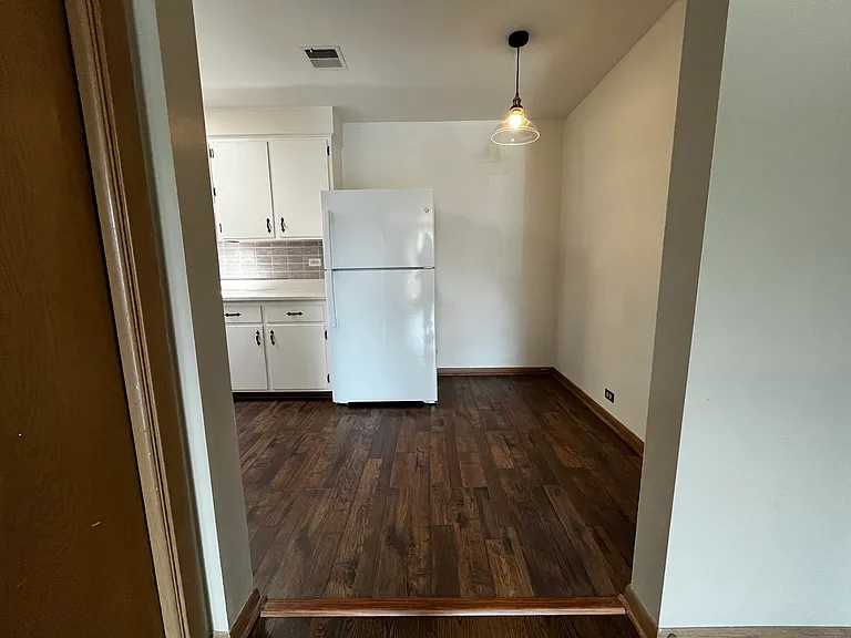 Kitchen Light Fixture, New hardwood floor