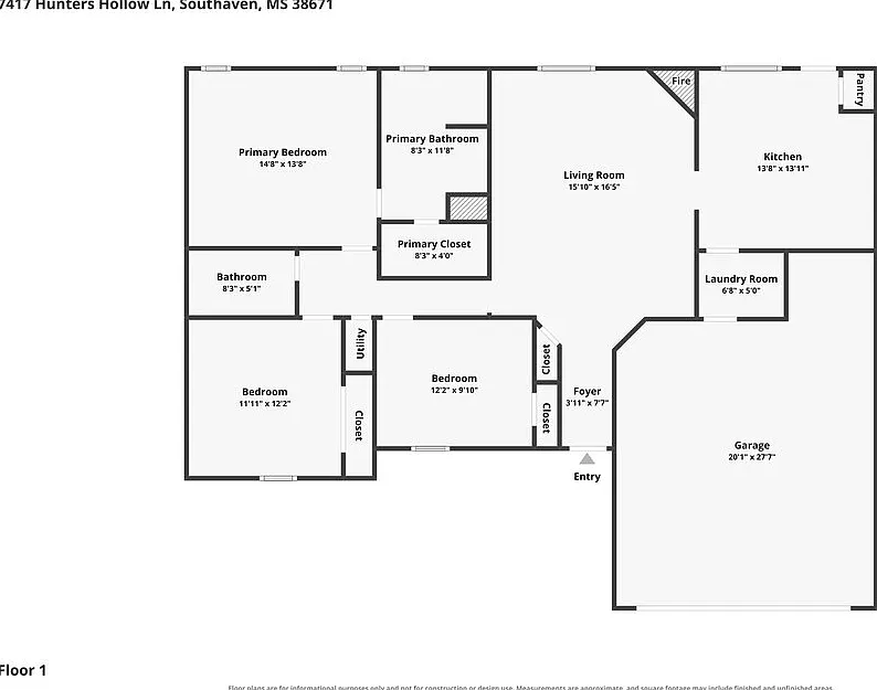 3 bed, 2.0 bath, 1423 sqft, $1,710 — Photo 2