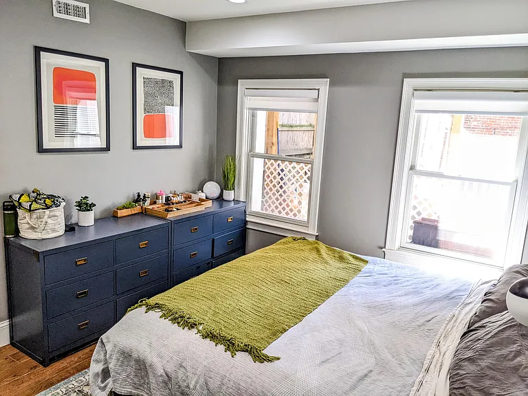 Master bedroom with ensuite bathroom