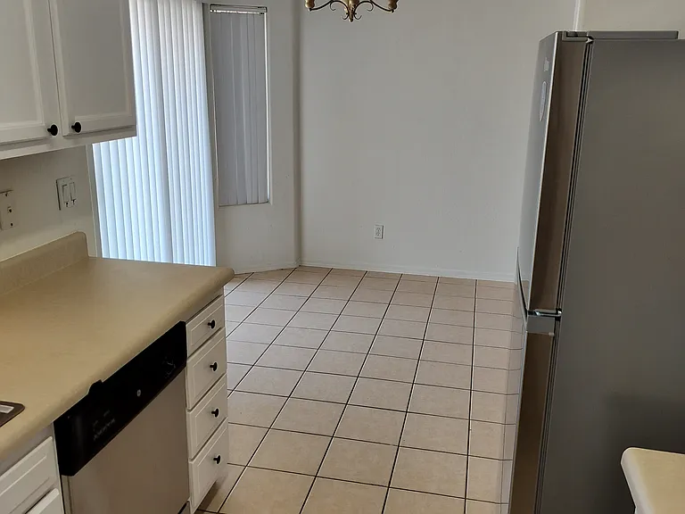 Kitchen looking out