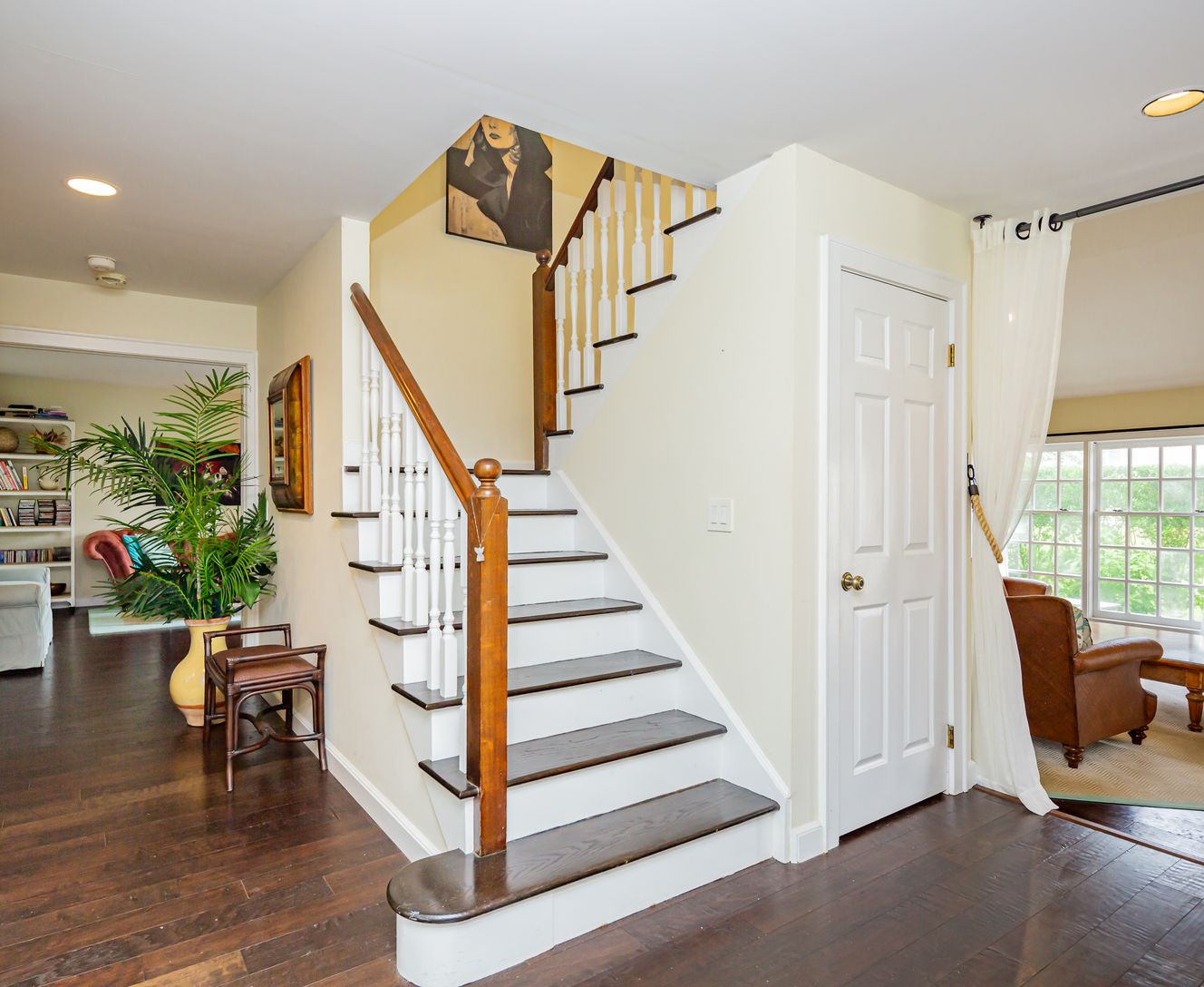 Entryway and main stair