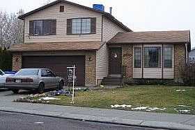 Front of home.