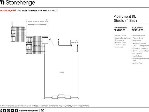 2nd image of 400 E 57th St APT 16L
