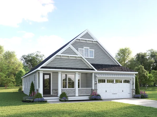 Bonair with Rear Covered Porch Plan, Atlantic East