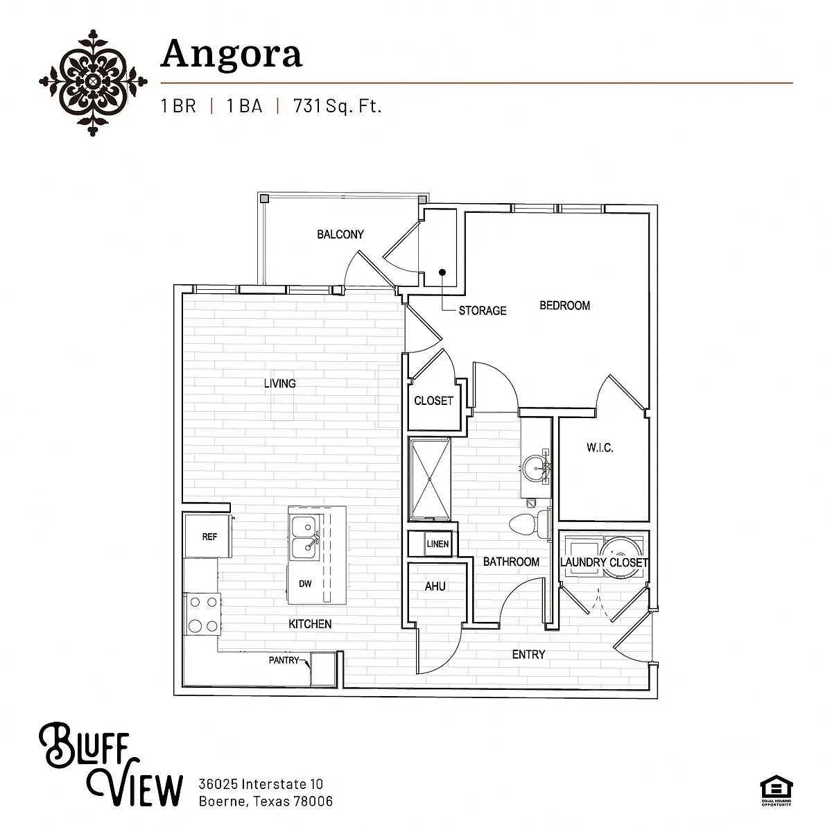 Floor plan Angora