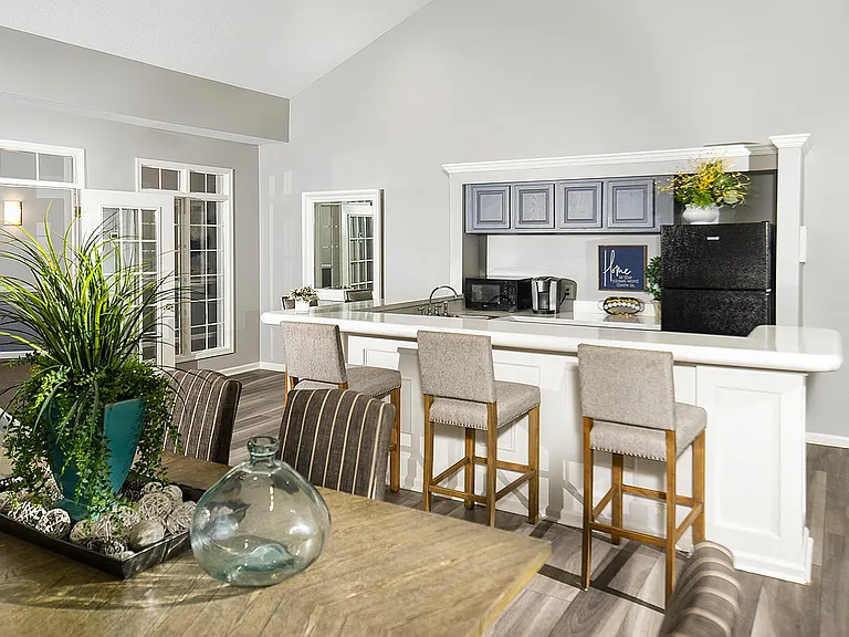 Resident Lounge with community kitchen