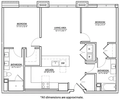 Floor plan 2G