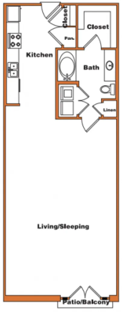 Floor plan Loft 6