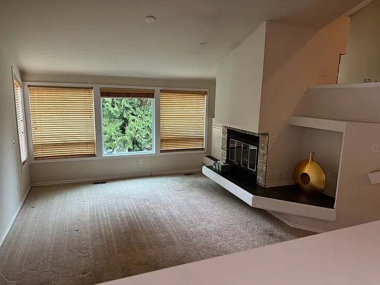 Living Room with Fireplace