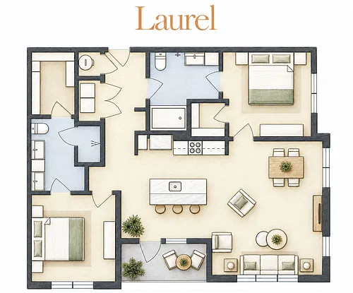 Floor plan Laurel