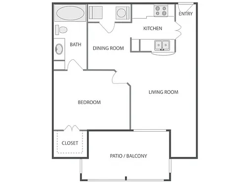 Floor plan A2A - Tailored